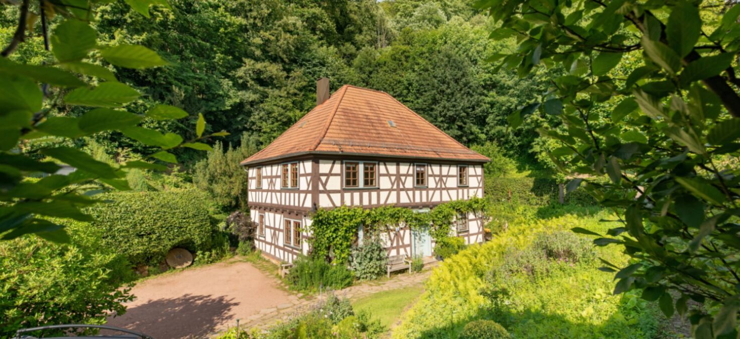 Außenaufnahme Gebäude Lindenmühle