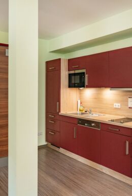 Innenaufnahme mit Küchenzeile